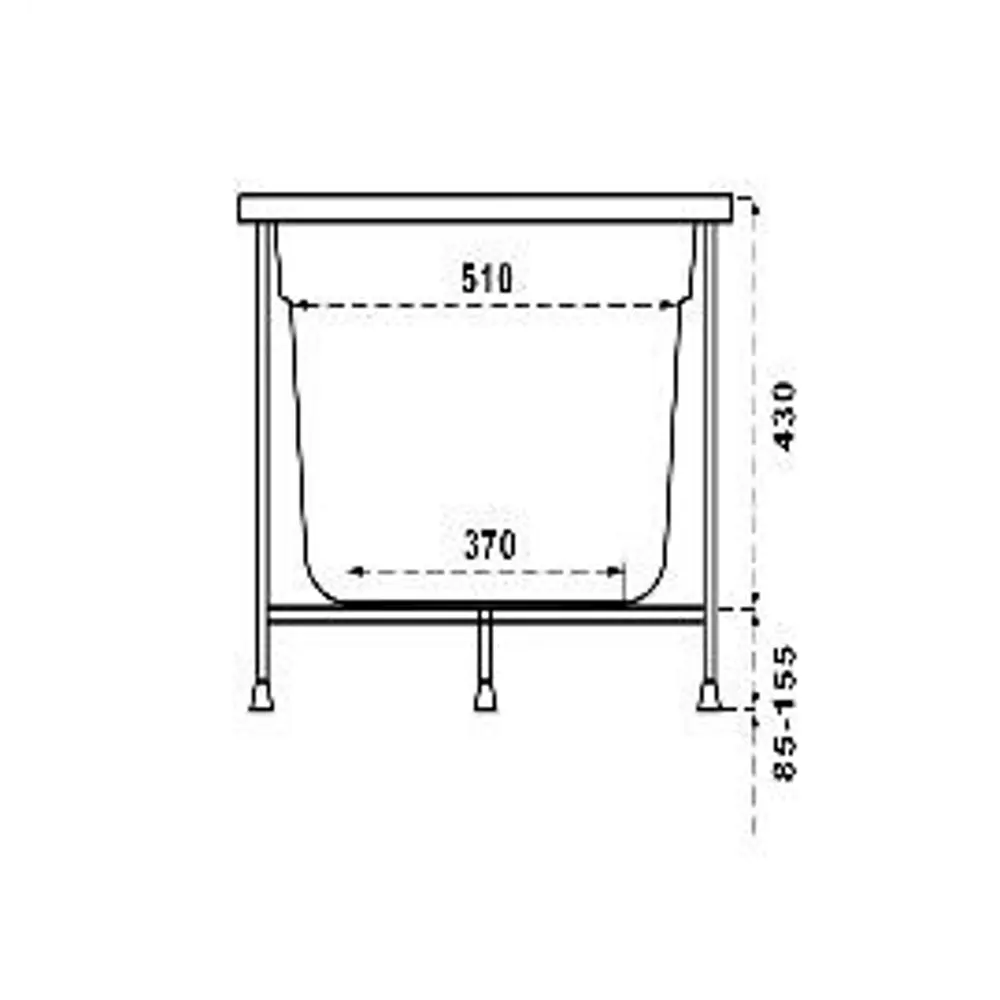 Ванна Jacob Delafon Odeon акрил 170х75 см STLM-2127601 - Вид №8