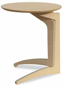 KARN Круглый деревянный журнальный столик Happy design 500-1