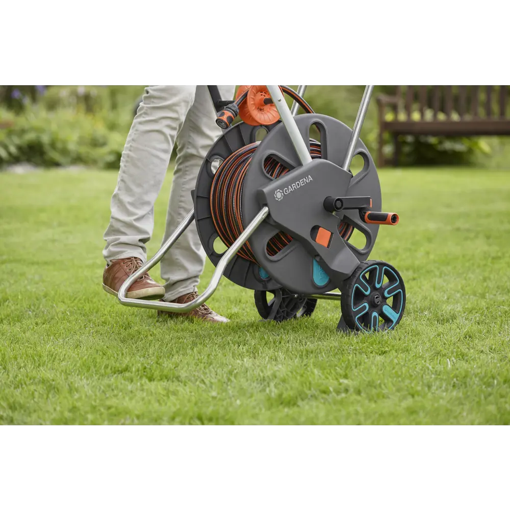 Тележка для шланга Gardena Aquaroll L STLM-2025763 - Вид №9