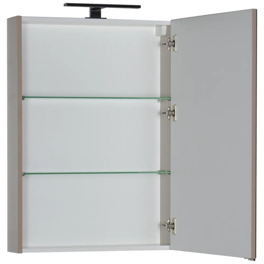 Шкаф зеркальный подвесной «Алвита» 60x85 см цвет капучино Santreyd STLM-2113647 - Вид №5