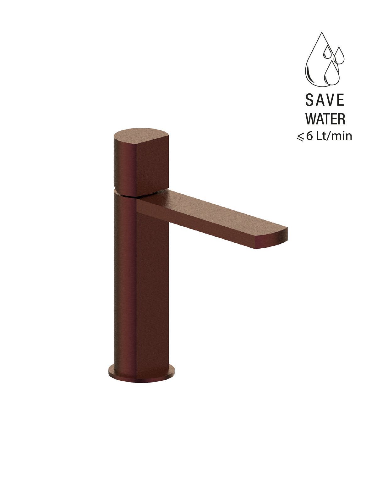 Однорычажный смеситель для раковины из нержавеющей стали Rubinetterie Frattini Borgia ARCH-00058299 - Вид №2