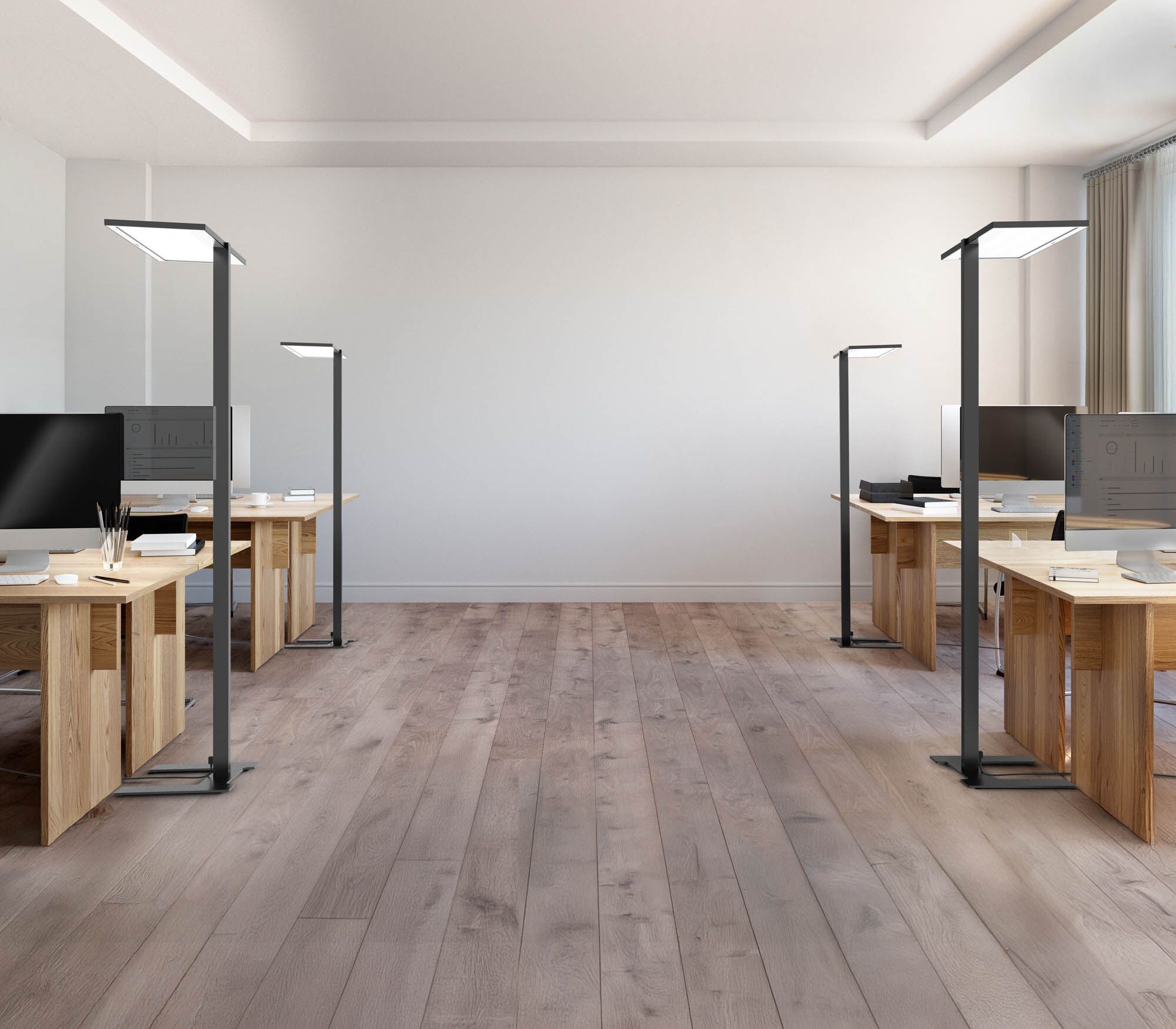 Металлический светодиодный торшер LUCTRA® VITAWORK® UP 17 ARCH-00131191 - Вид №2