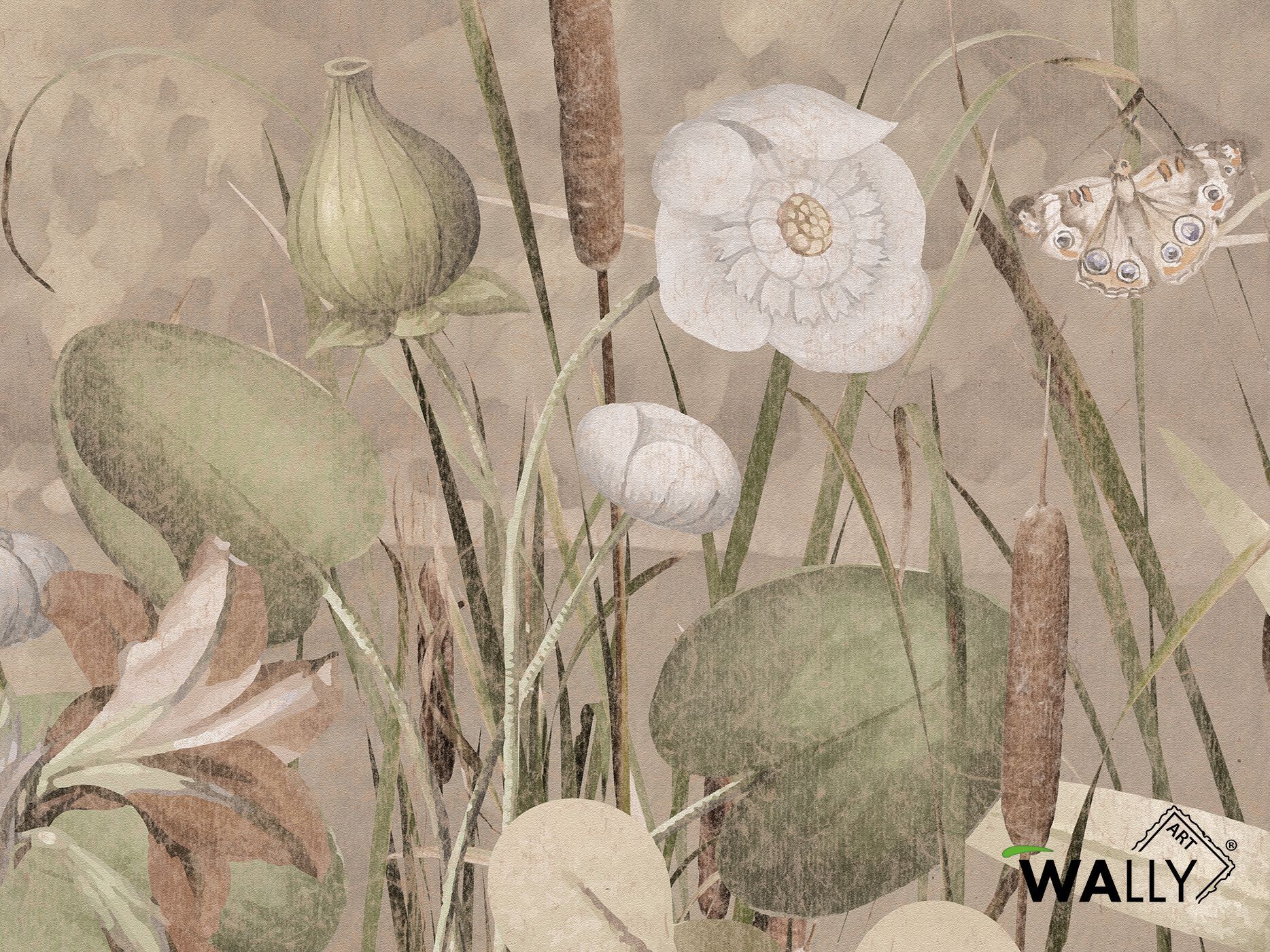 Моющиеся нетканые обои WALLYART MONTPELLIER ARCH-00142197 - Вид №1