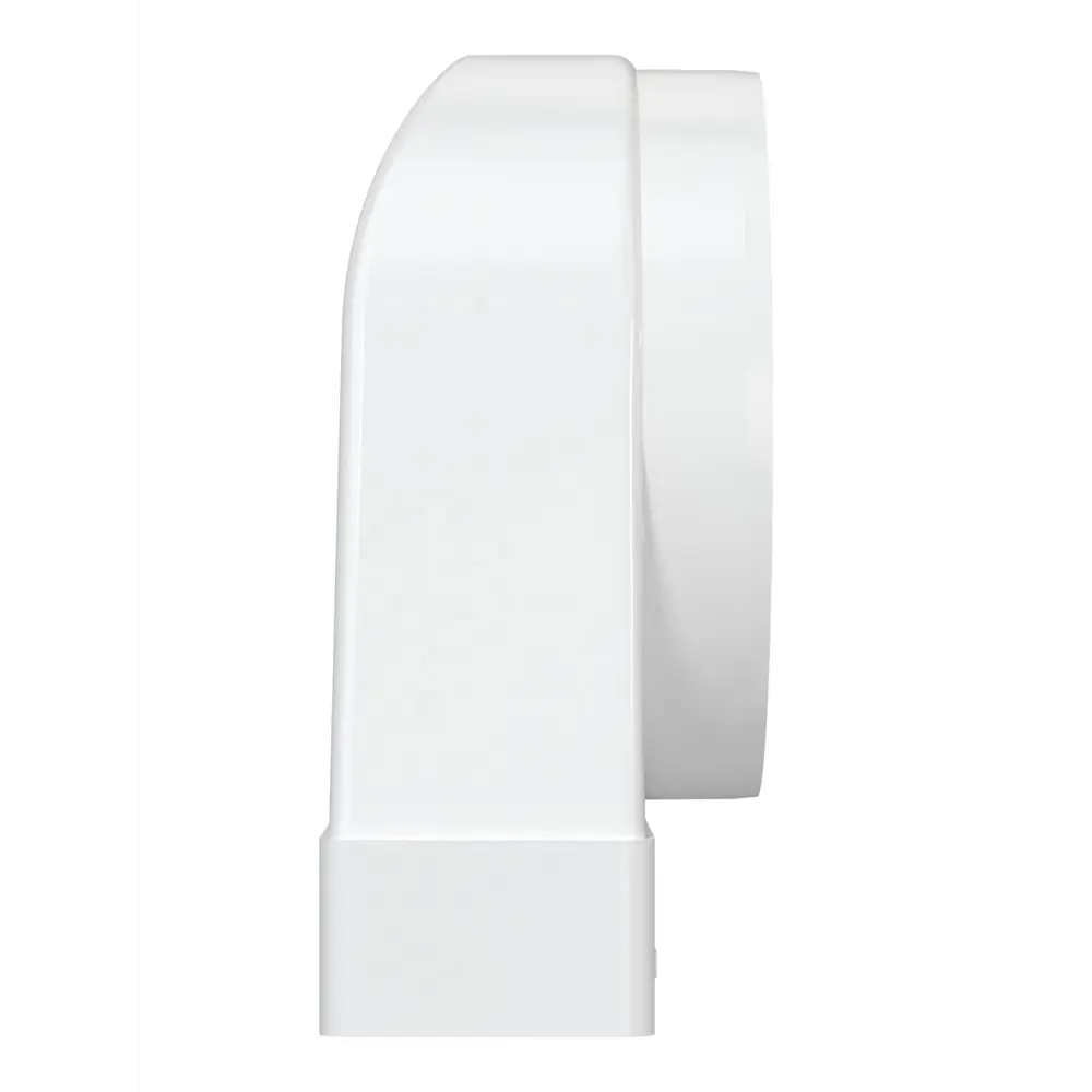 Переходник вентиляционный для плоских воздуховодов Fonet D150 мм 60x204 мм пластик STLM-2184687 - Вид №3