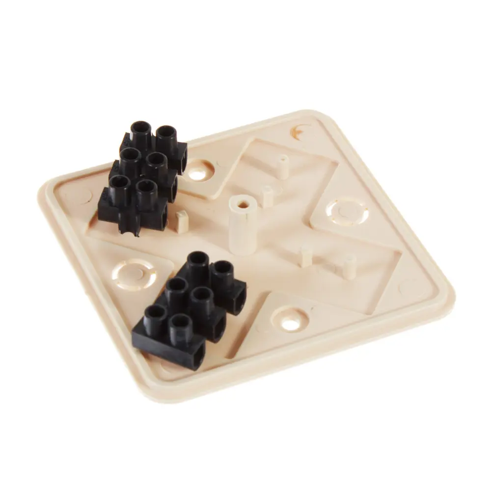 Коробка распределительная IEK 75х75 мм цвет сосна STLM-2073040 - Вид №1