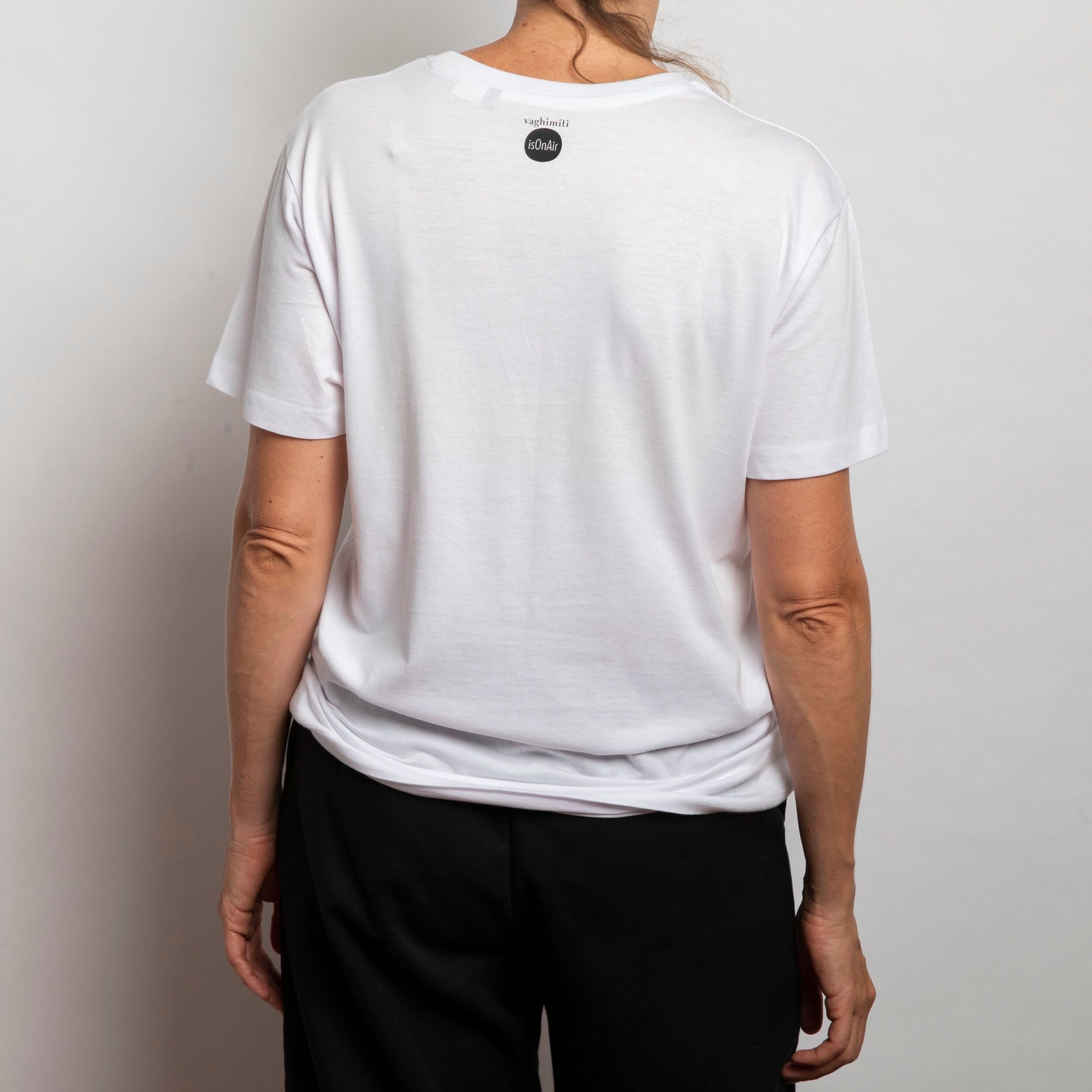 Футболка из органического хлопка с принтом isOnAir Vaghimiti ARCH-00048662 - Вид №4