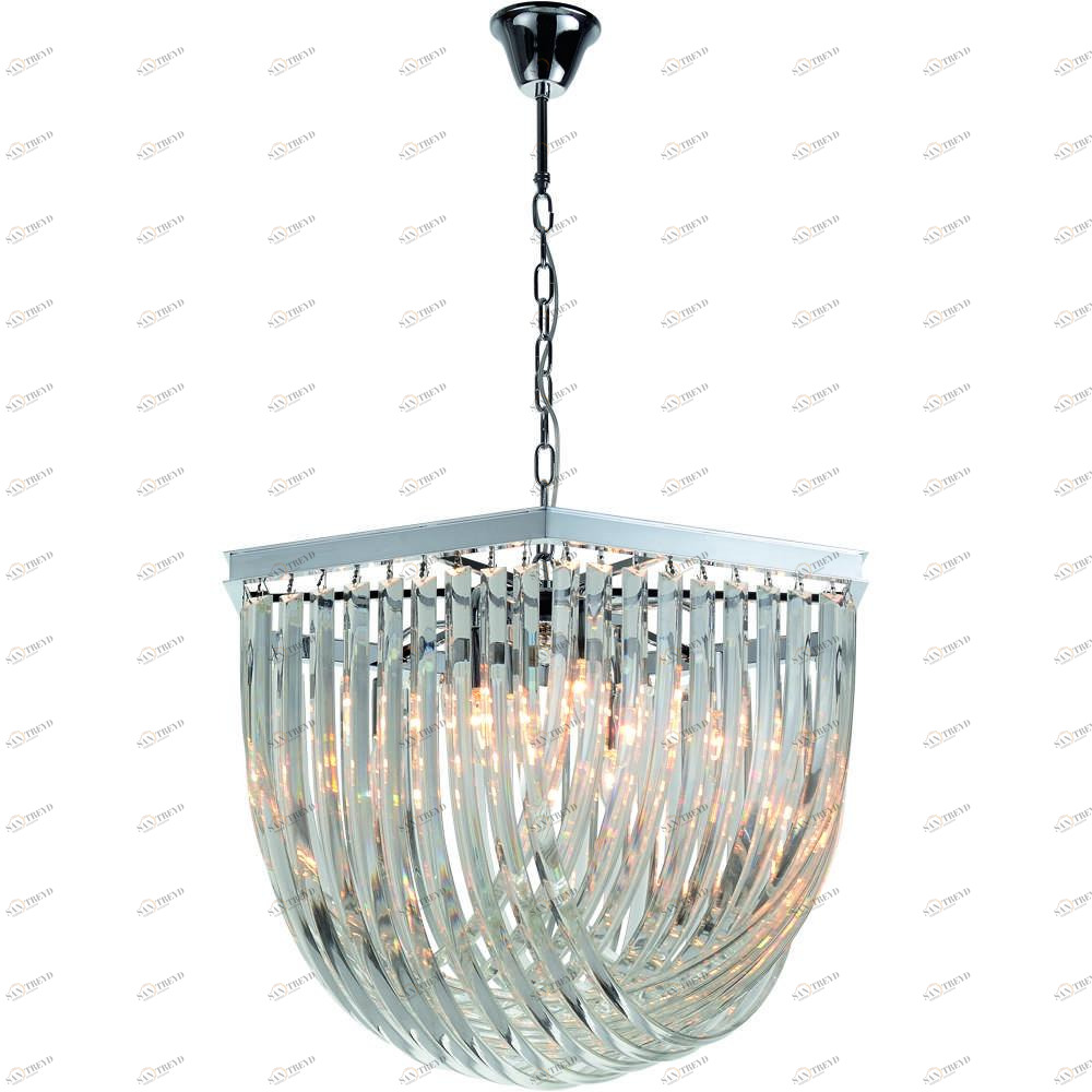 Подвесной светильник Divinare Cascata 3003/01 SP-8 DIVINARE ДИЗАЙНЕРСКИЕ, CASCATA 072075 Хром 