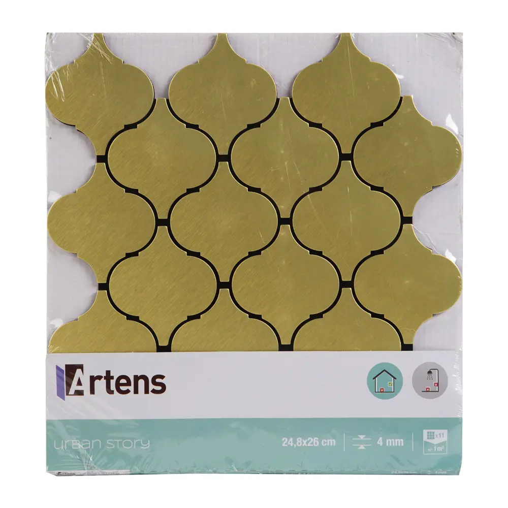 Мозаика Artens 24.8х26 см цвет желтый STLM-2108533 - Вид №3