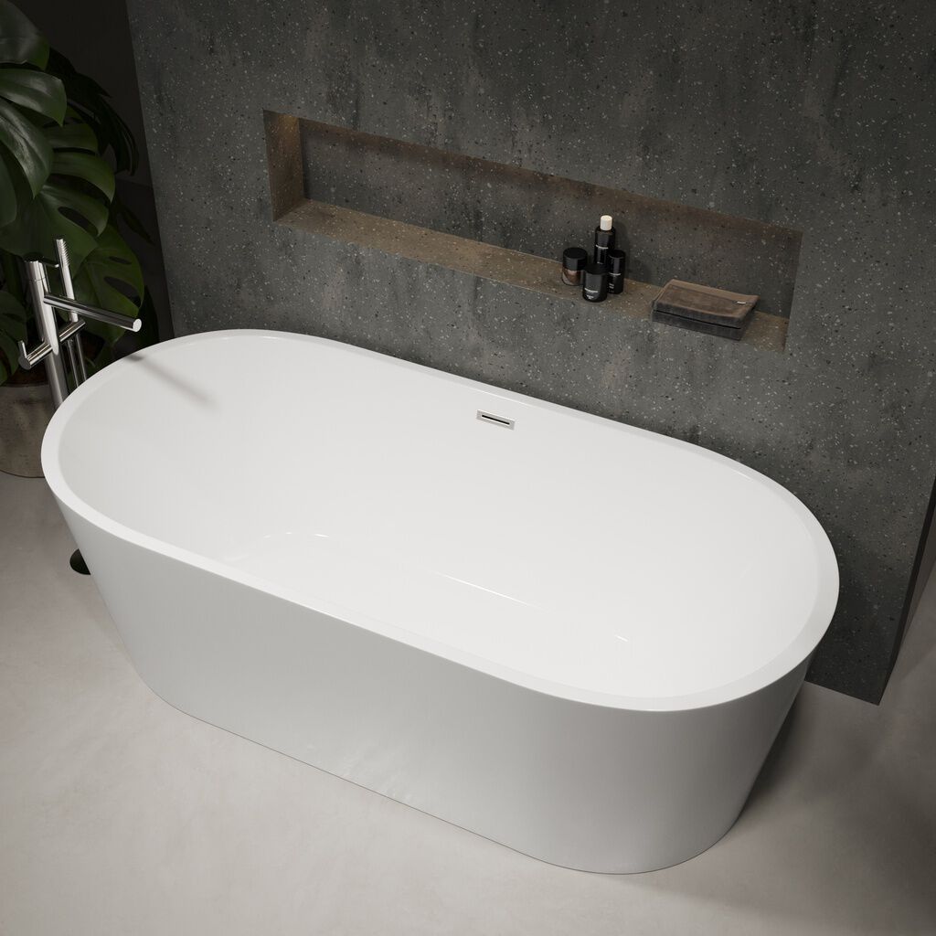 Овальная ванна акриловая комната центр RILUXA BRUGES ARCH-00012159 - Вид №1