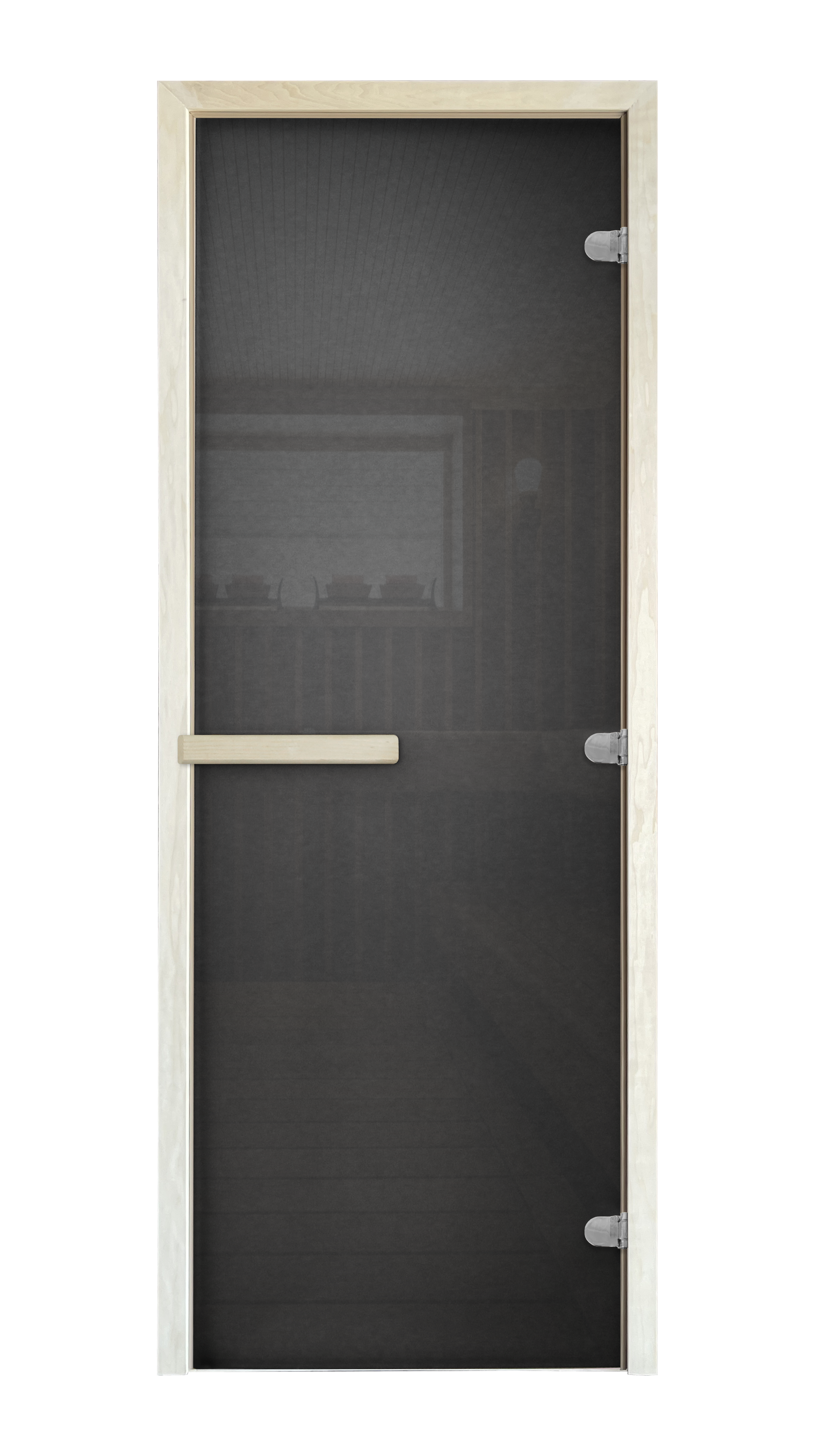 91102490 Дверь для сауны Сумерки 190x70см графит STLM-0485123 DOORWOOD
