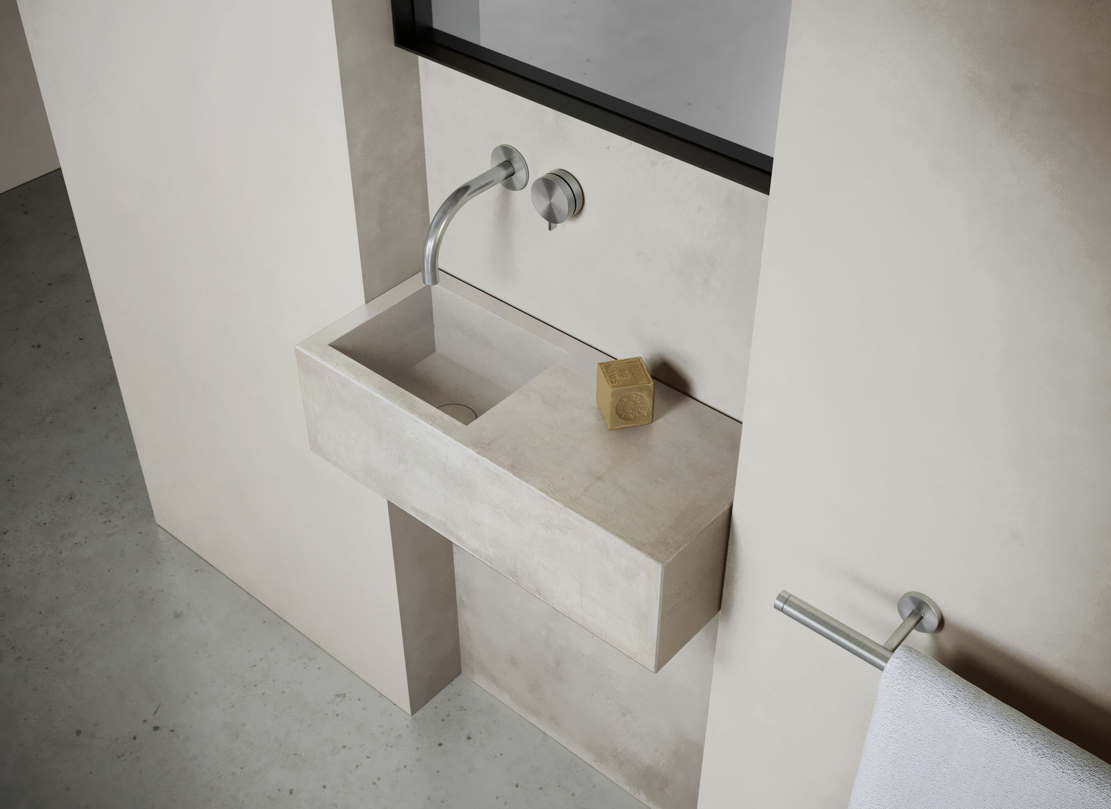 Одиночный подвесной прямоугольный умывальник COCOON Maison ARCH-00110450 - Вид №9