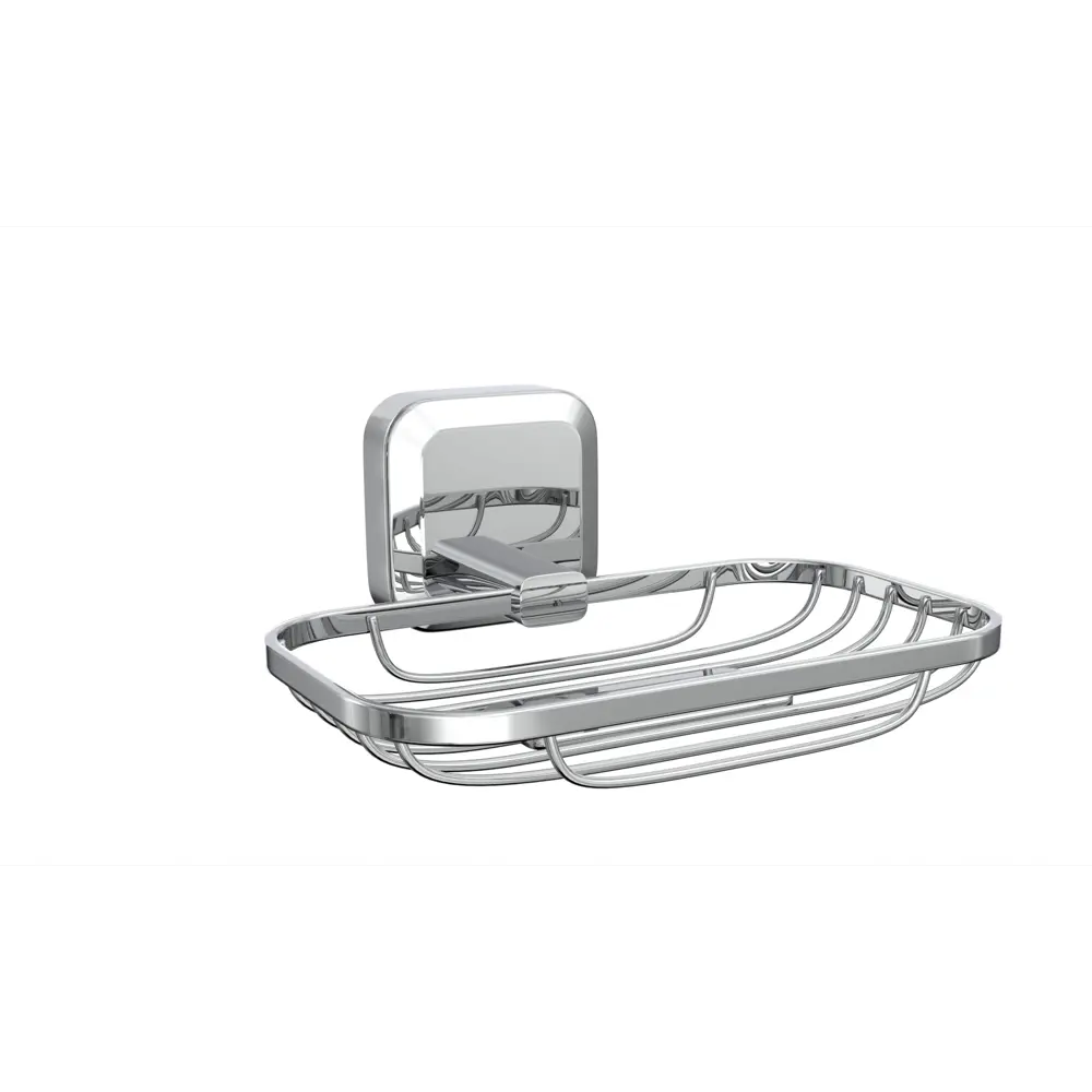 Мыльница Lemer Air нержавеющая сталь цвет хром STLM-2094978