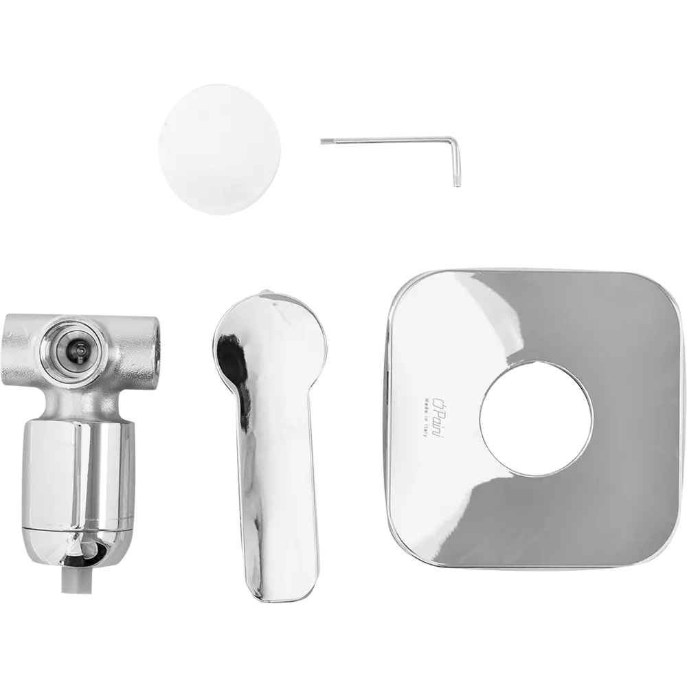 Смеситель для душа Paini Arena встраиваемый, однорычажный, цвет хром STLM-2055851 - Вид №1