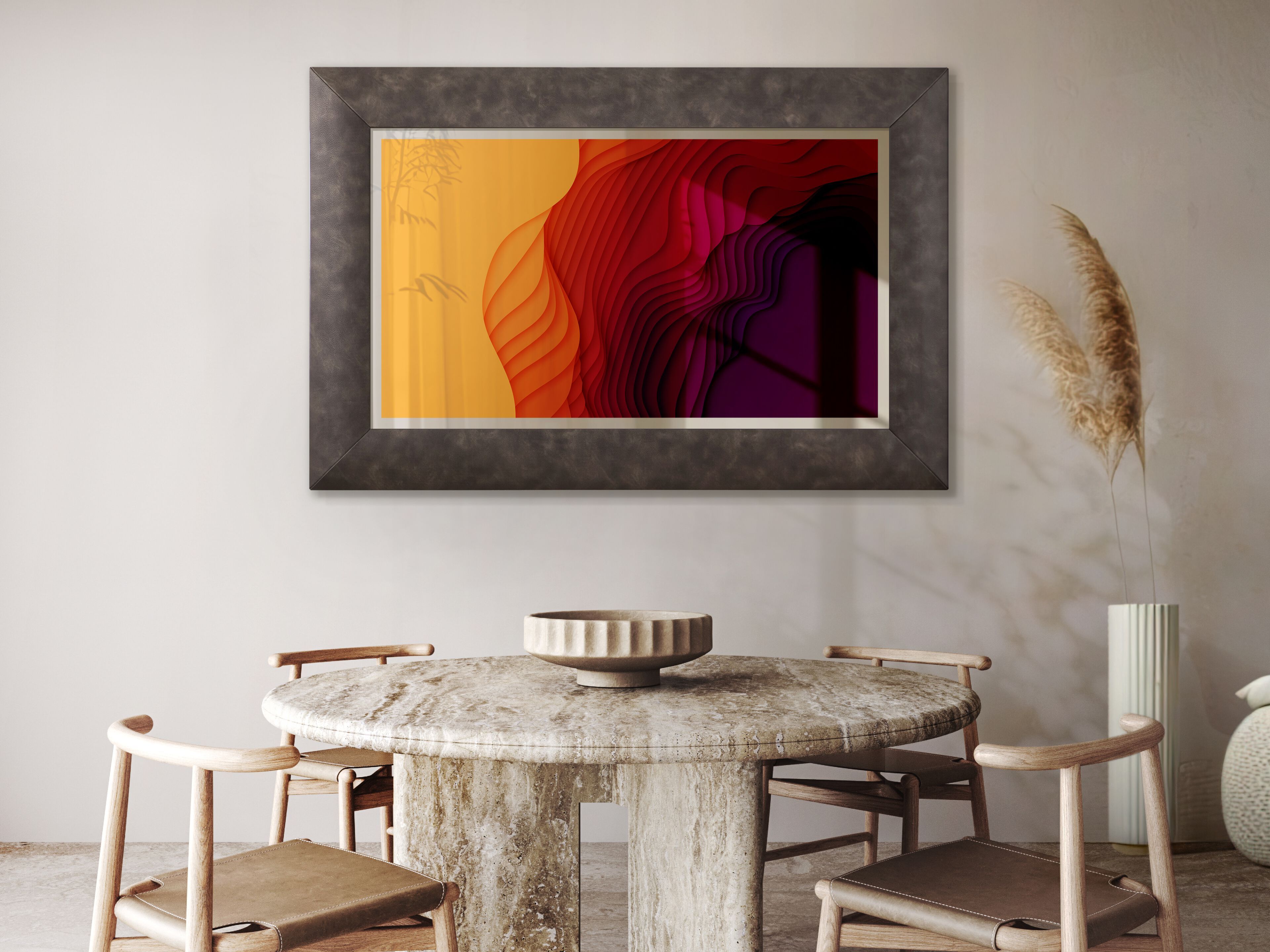 Прямоугольное настенное зеркало со встроенным отсеком для телевизора NEOD Venus ARCH-00047954 - Вид №5