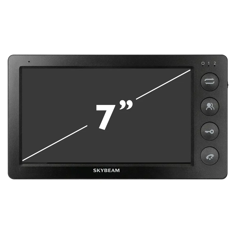 Видеодомофон SKYBEAM с 7-дюймовым экраном и функцией подключения двух камер 89337381 STLM-1105146