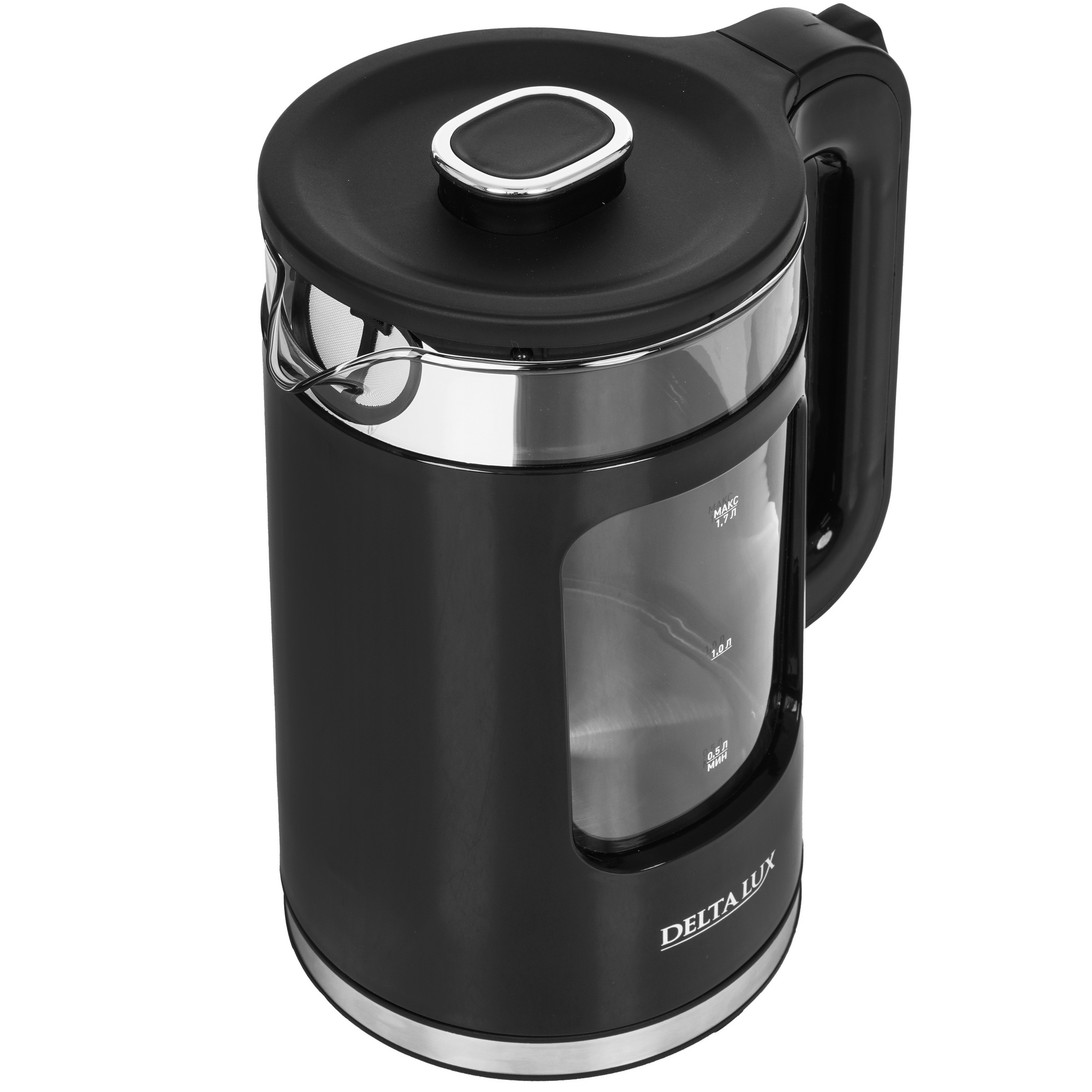 9211949 Электрочайник Delta Lux DE-1017 черный STDN-0149430 - Вид №2