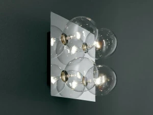 SP Light and Design Светодиодный настенный светильник с прямым галогеновым хрустальным светом Sphere 111270cr