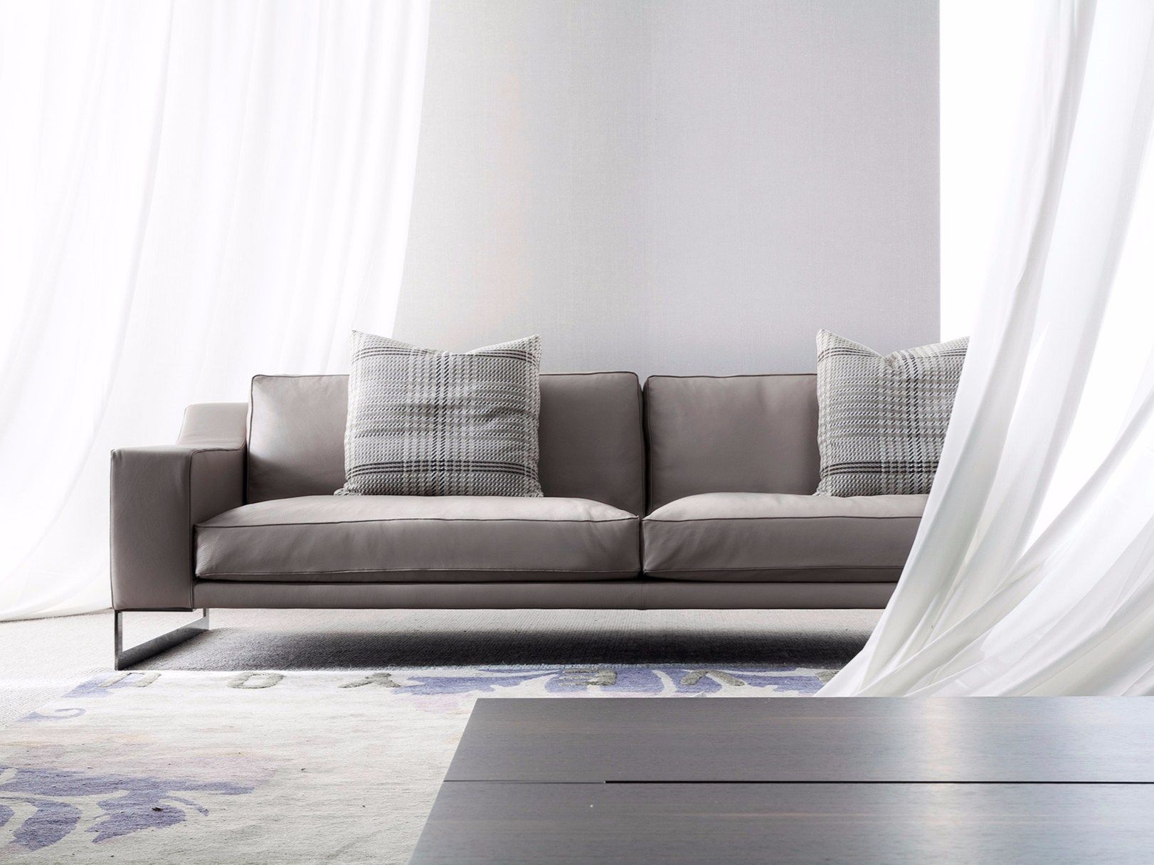 3-местный кожаный диван ERBA ITALIA INDIZIO ARCH-00026997 - Вид №2