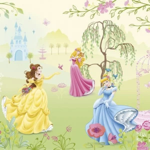 1-417-Princess-Garden Фотообои Komar Disney 1.27х1.84 м