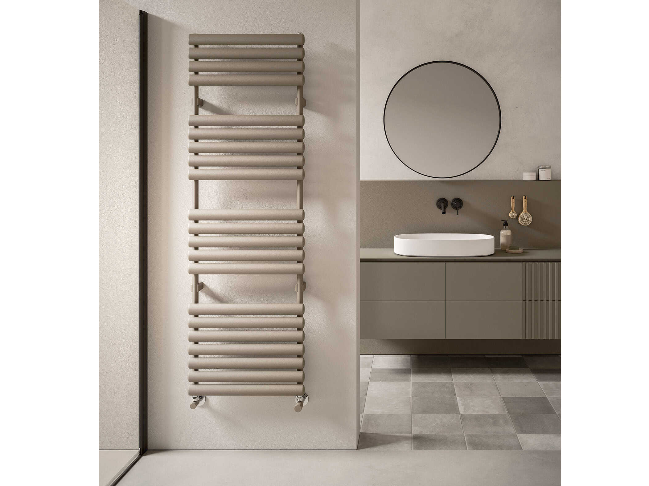 Эллиптические трубы из нержавеющей стали для ванной комнаты Irsap Ellipsis ARCH-00123624 - Вид №1