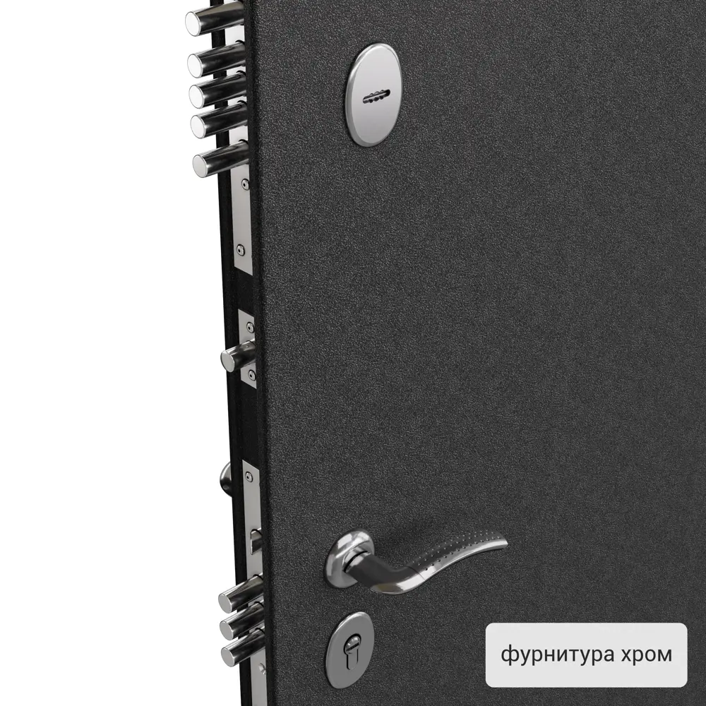 Дверь входная металлическая Ронда 860 мм правая цвет танганика бора TOREX STLM-2180544 - Вид №1