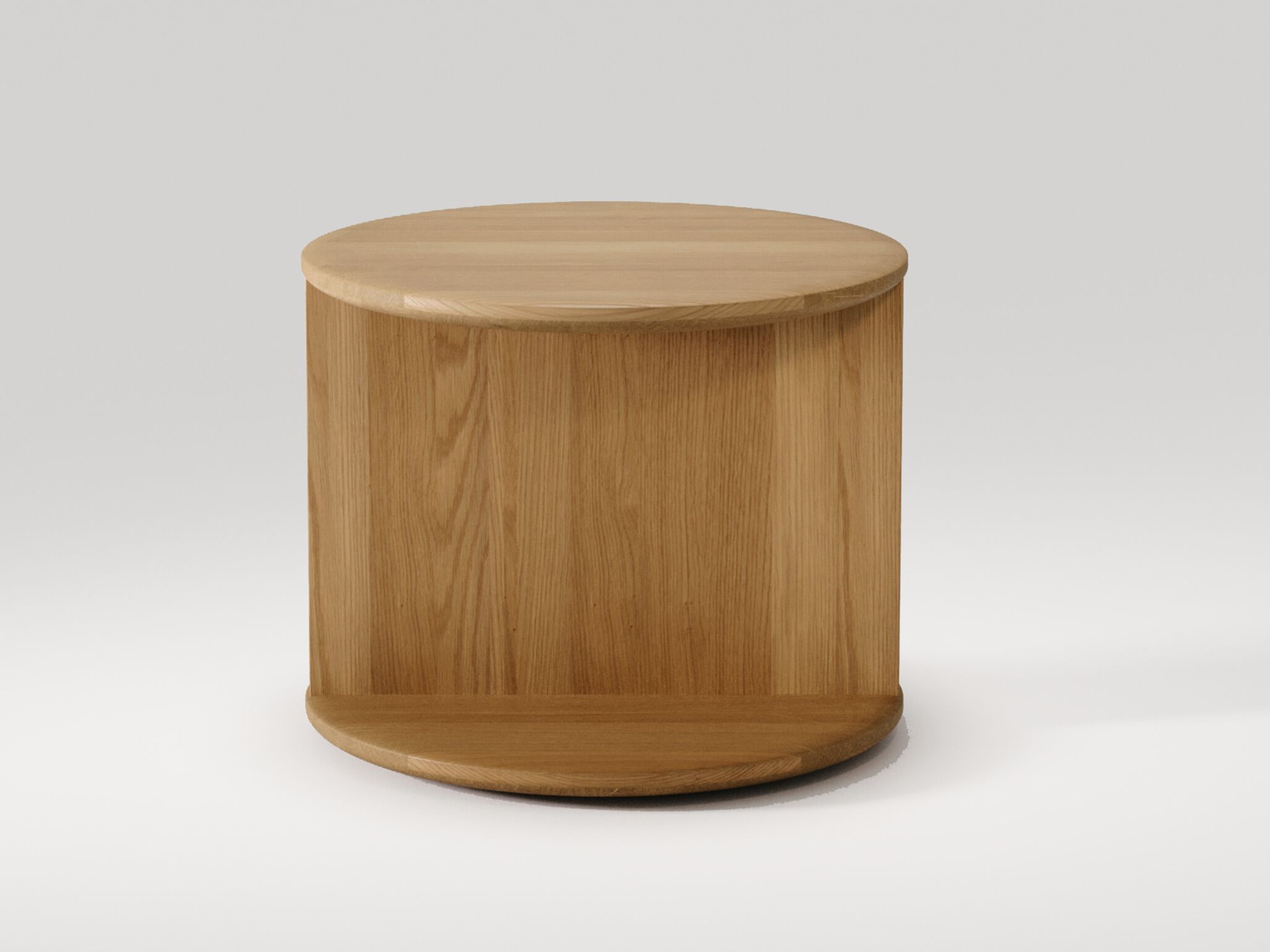 Тумбочка / журнальный столик из дуба Wewood DUPLEX ARCH-00055657 - Вид №2