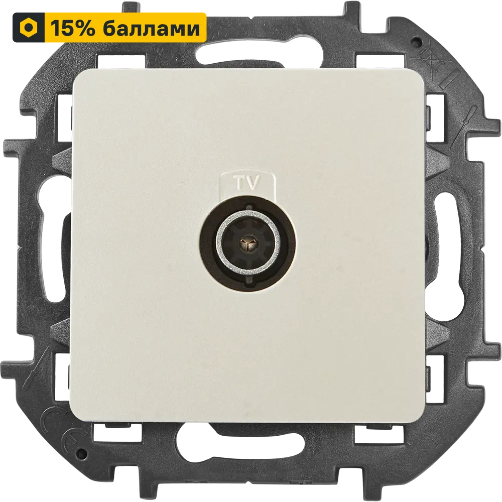 LEXMAN Lilian - Телевизионная розетка для скрытого монтажа в жемчужном цвете 86761383 STLM-1106038
