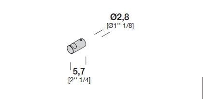 Вешалка для полотенец из нержавеющей стали Rexa Minimal ARCH-00143715 - Вид №3