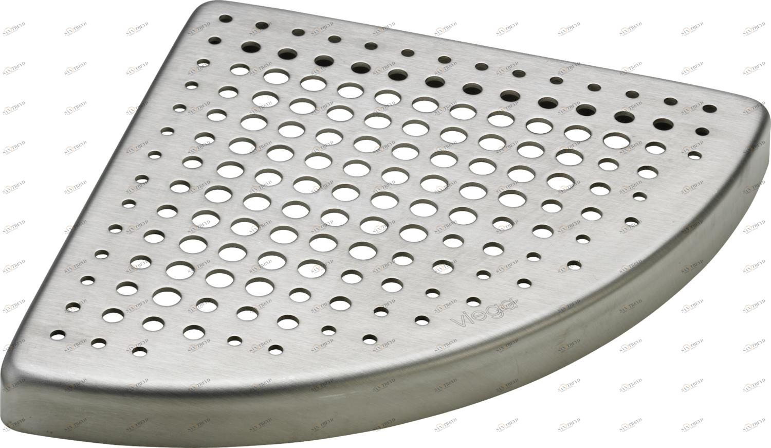 Канализационная арматура  Решетки  Треугольной формы (круглый) VIEGA 592 448 Модель 4973.40 Santreyd 