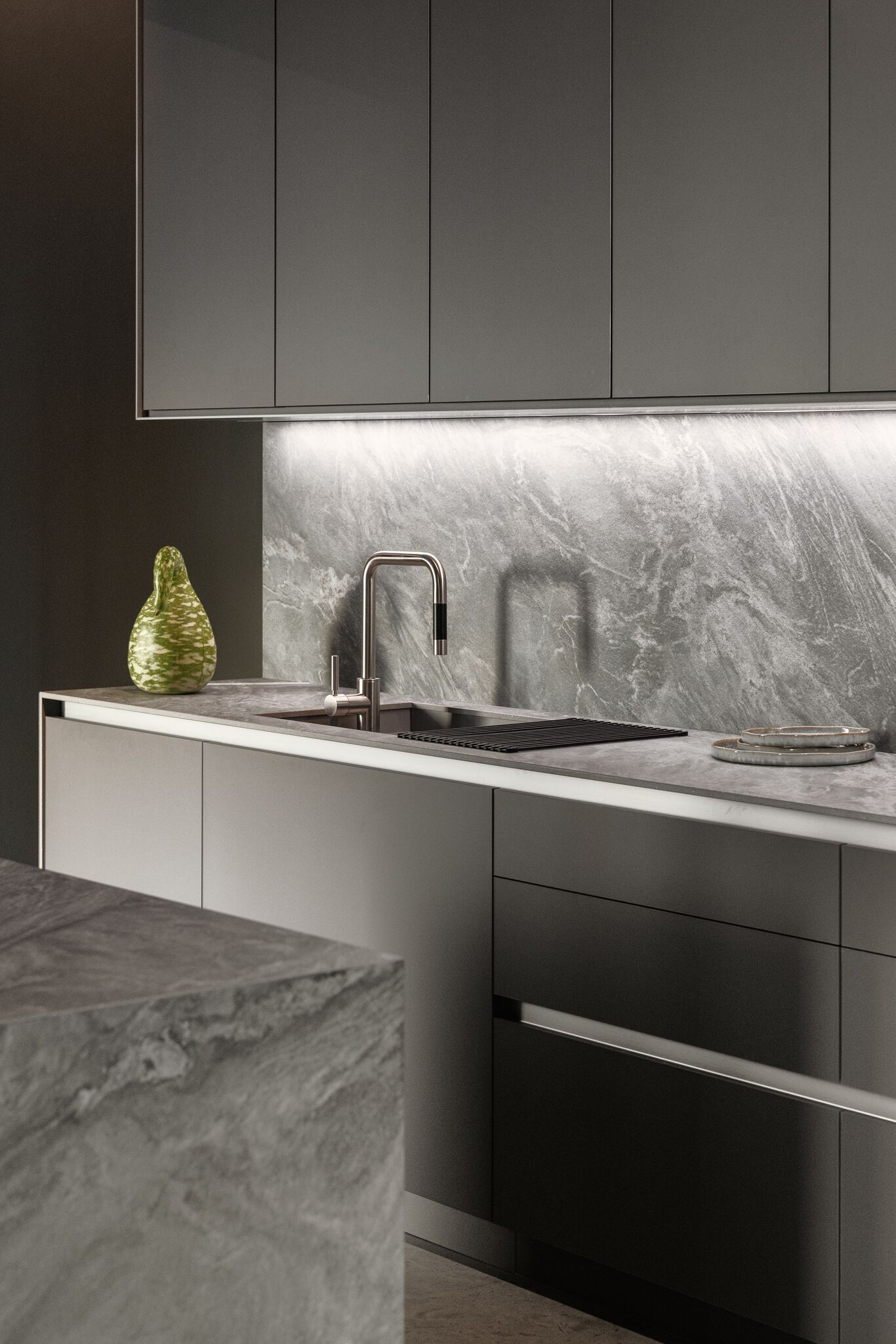 Кухня с островом Zajc TENDER ARCH-00053743 - Вид №6