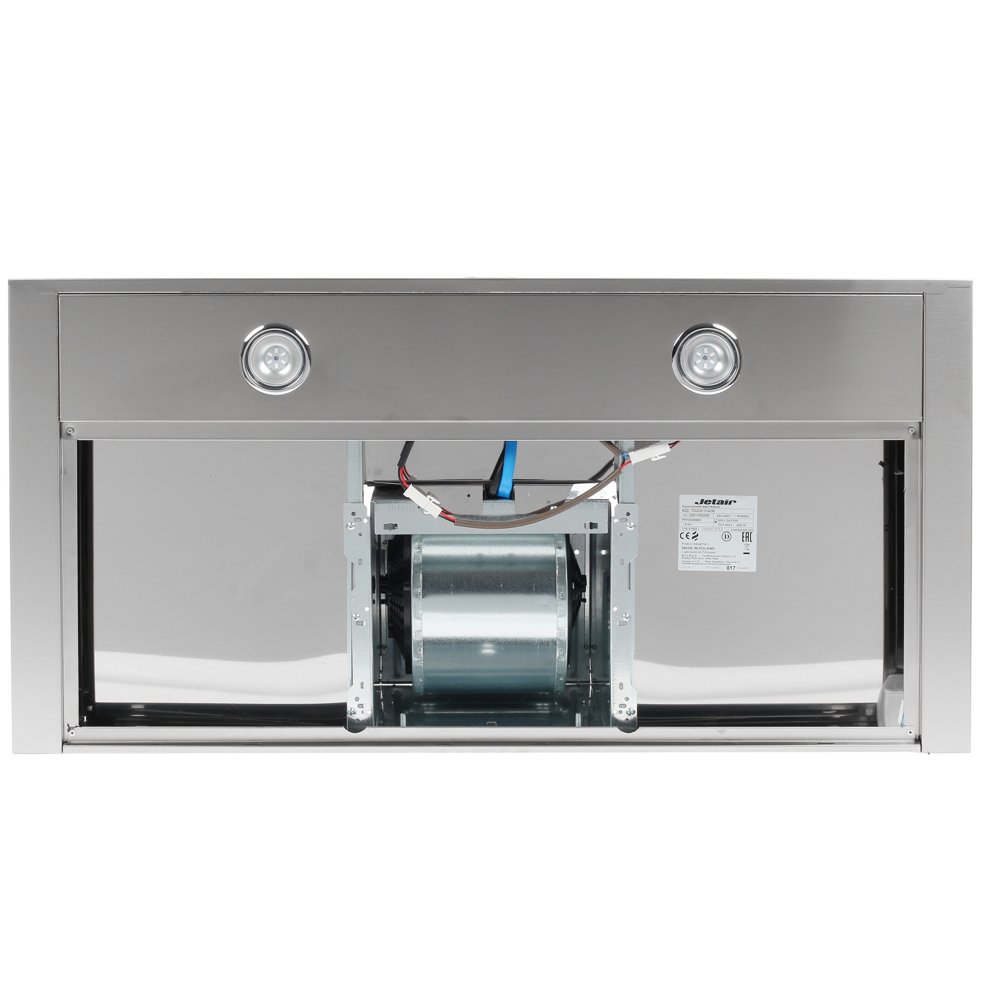 1106573 Вытяжка каминная Jetair TOUCH IX/A/90 серебристый STDN-0122256 - Вид №6