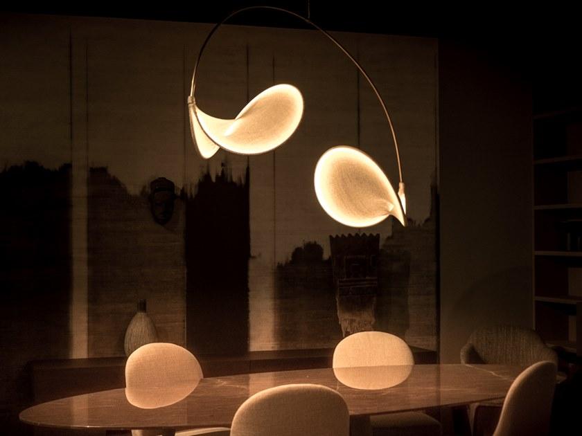 llll Светодиодный подвесной светильник ручной работы из ткани sun-id-1353265 - Вид №1