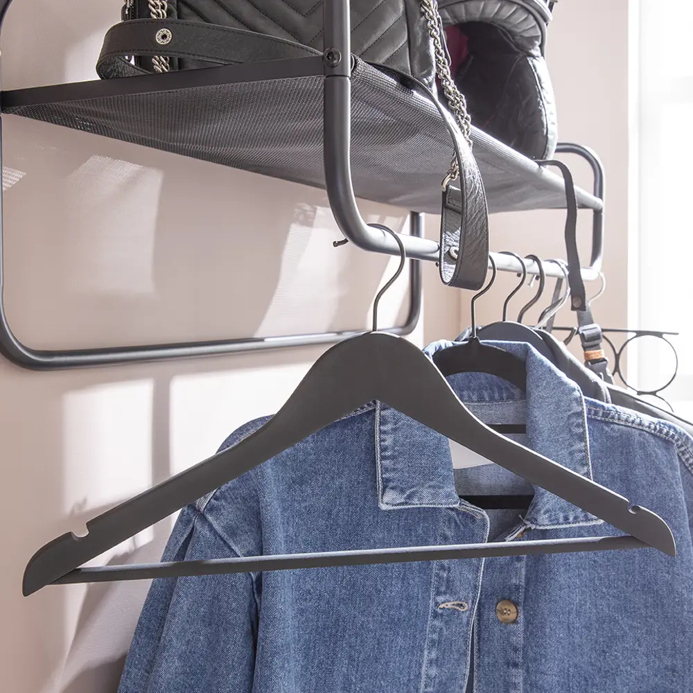 Плечики Spaceo из эвкалипта с поворотной системой, 4 шт 82680681 Плечики деревянные STLM-0033939 - Вид №6