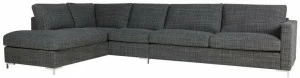 Sits Мягкий 3-х местный диван из ткани Palma