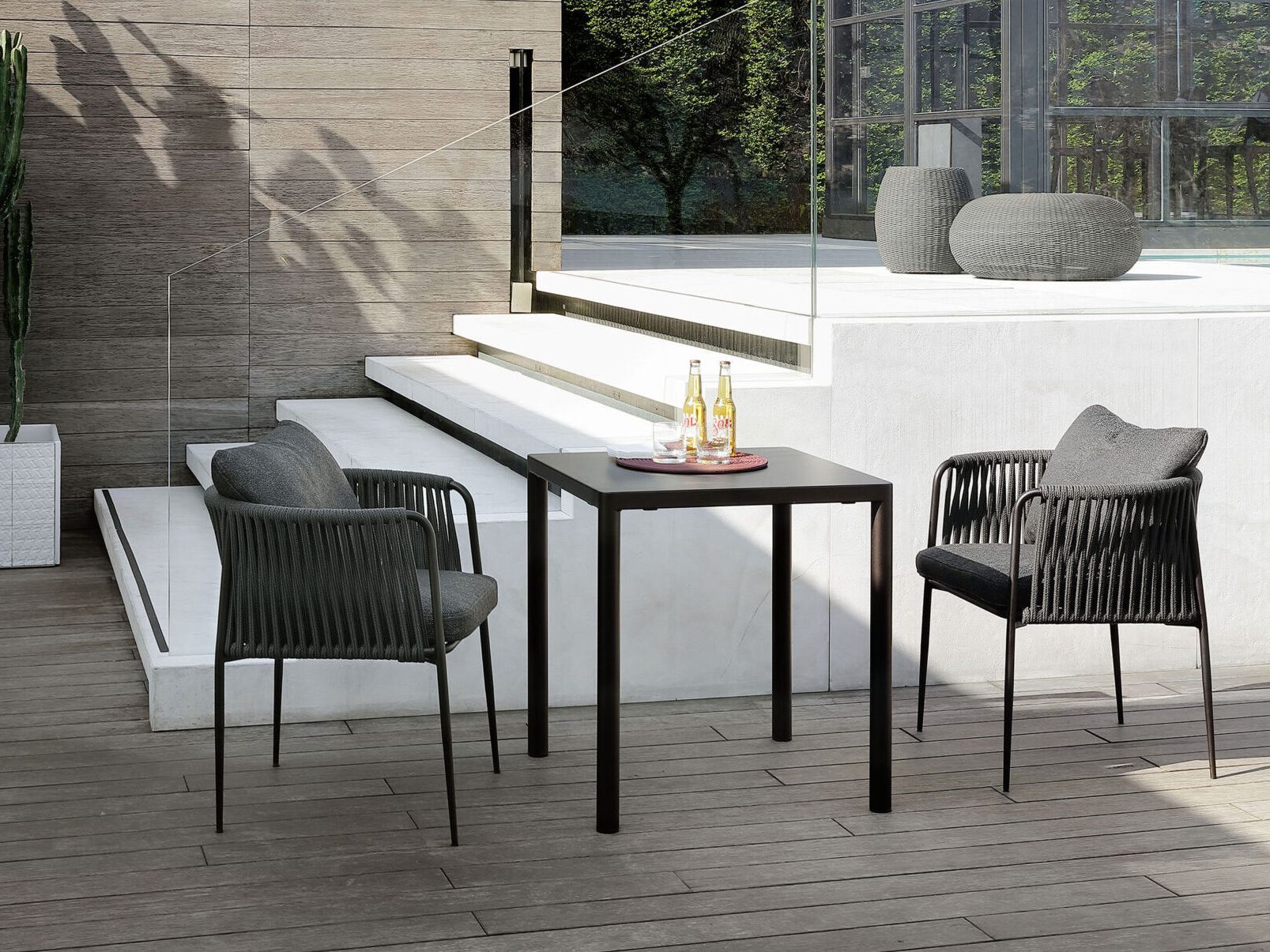 Стул для сада из технической ткани с подлокотниками Nodo Italia Eva ARCH-00098746 - Вид №5