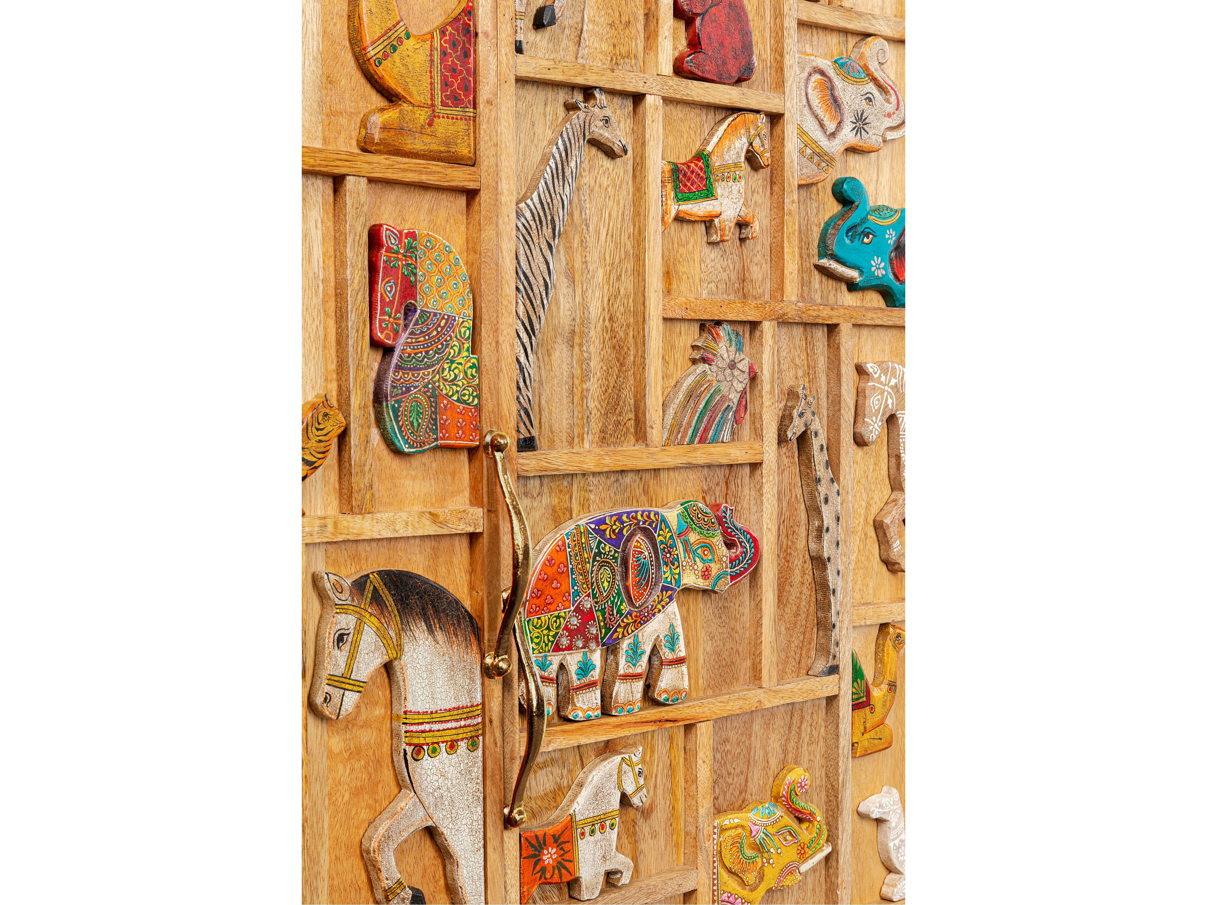 Шкаф из манго KARE Design зоопарк ARCH-00015449 - Вид №2