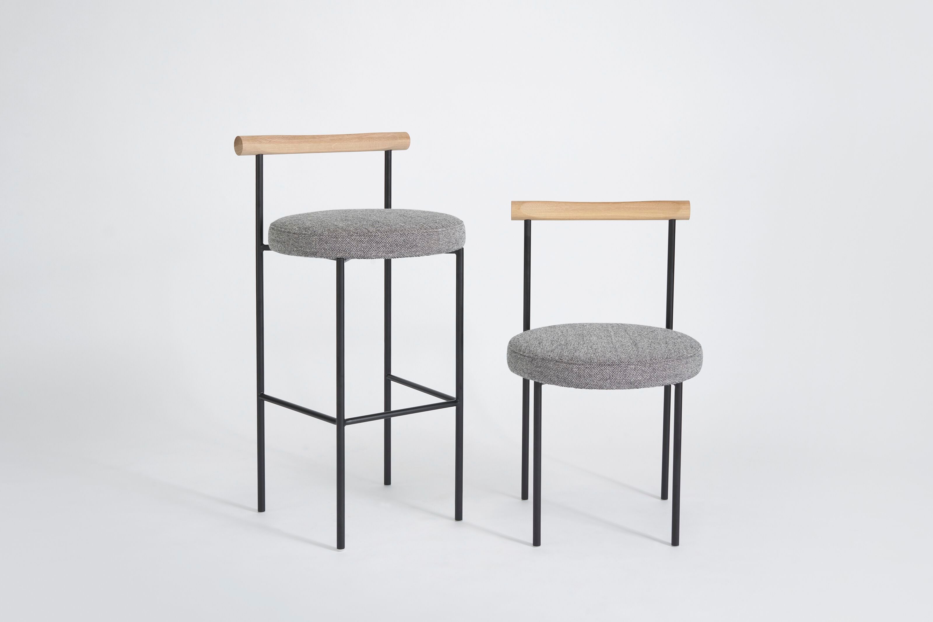 Тканевый стул без подлокотников с мягким сиденьем Phase Design Inside Scoop ARCH-00150495 - Вид №4