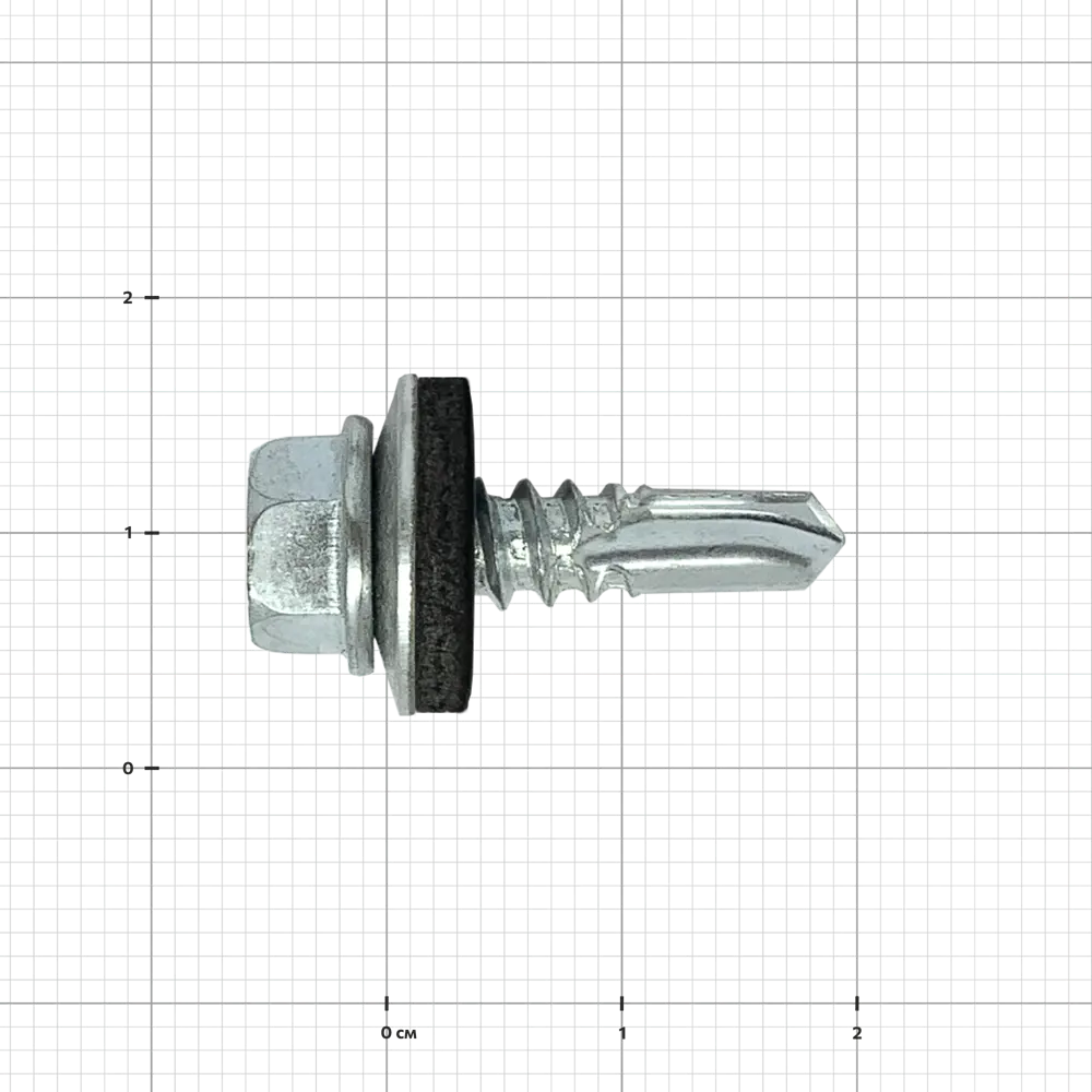 Саморезы кровельные по металлу DILWIS с пресс-шайбой 5.5x19 мм на вес STLM-2176563 - Вид №2