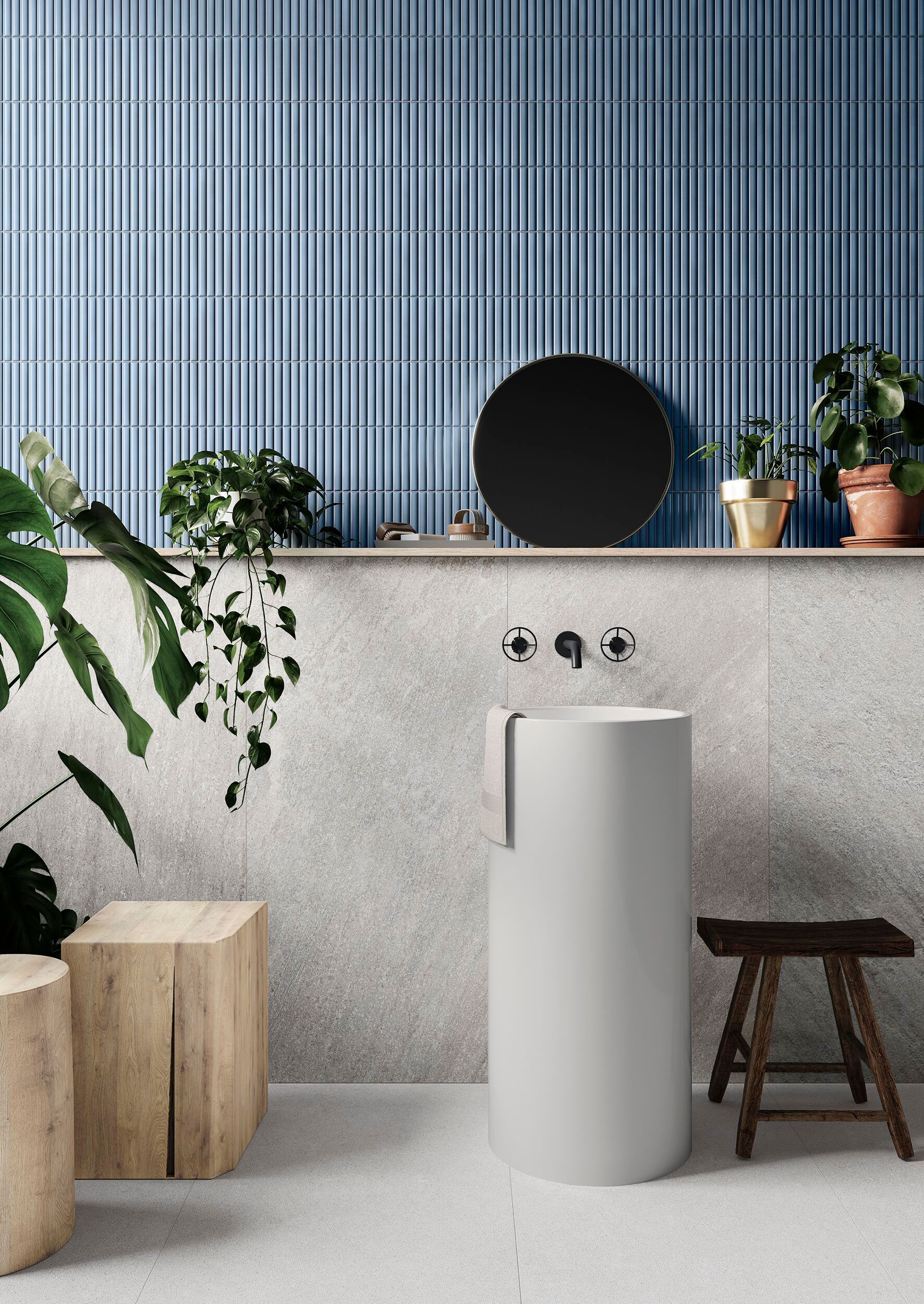 Противоскользящее напольное покрытие из керамогранита с эффектом камня Gayafores QUARTZ ARCH-00070590 - Вид №6