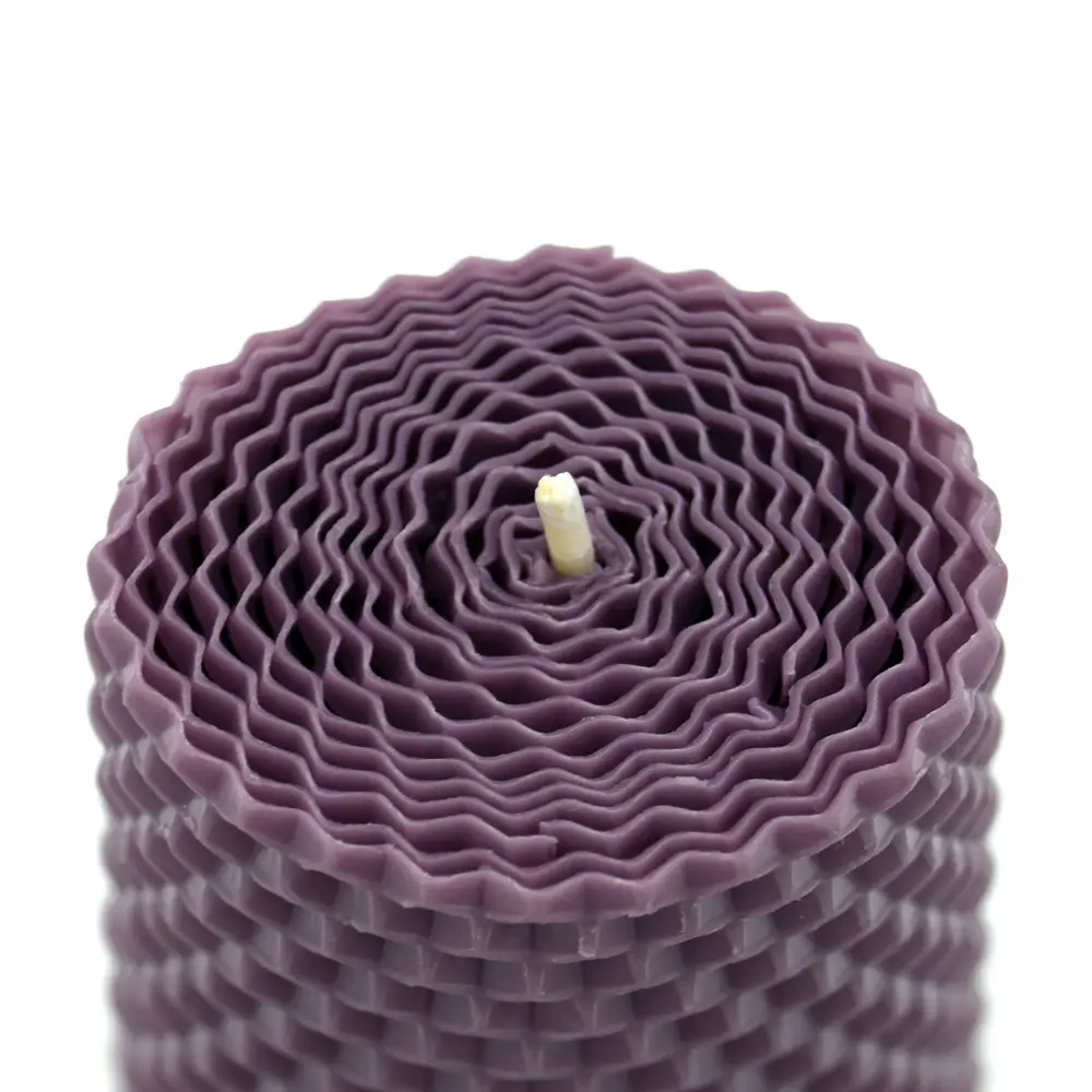 Свеча вощинная цилиндр лаванда 4x26 см 86389091 STLM-2044790 EVIS  - Вид №1