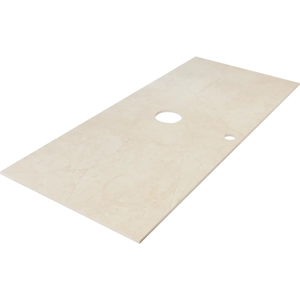 Столешница в ванную 100х45 см керамогранит цвет бежевый Santreyd Столешницы из керамогранита STLM-2058577 - Вид №1