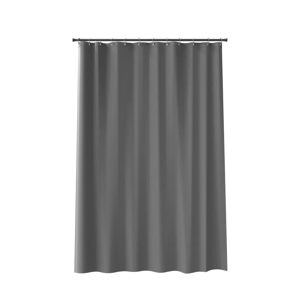 Влагостойкая штора для душа LEMER Ofenhorn серый 180x200 см 89384990 STLM-1567981 - Вид №1