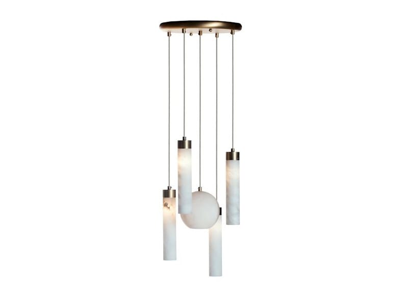 Светло-алебастровый матовый подвесной светильник Possoni Illuminazione ARCH-00074404