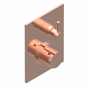 G5A-5300BE Ручки регулировки для термостата THG с вентилем арт.5300AE Thg-paris Nano Розовое золото