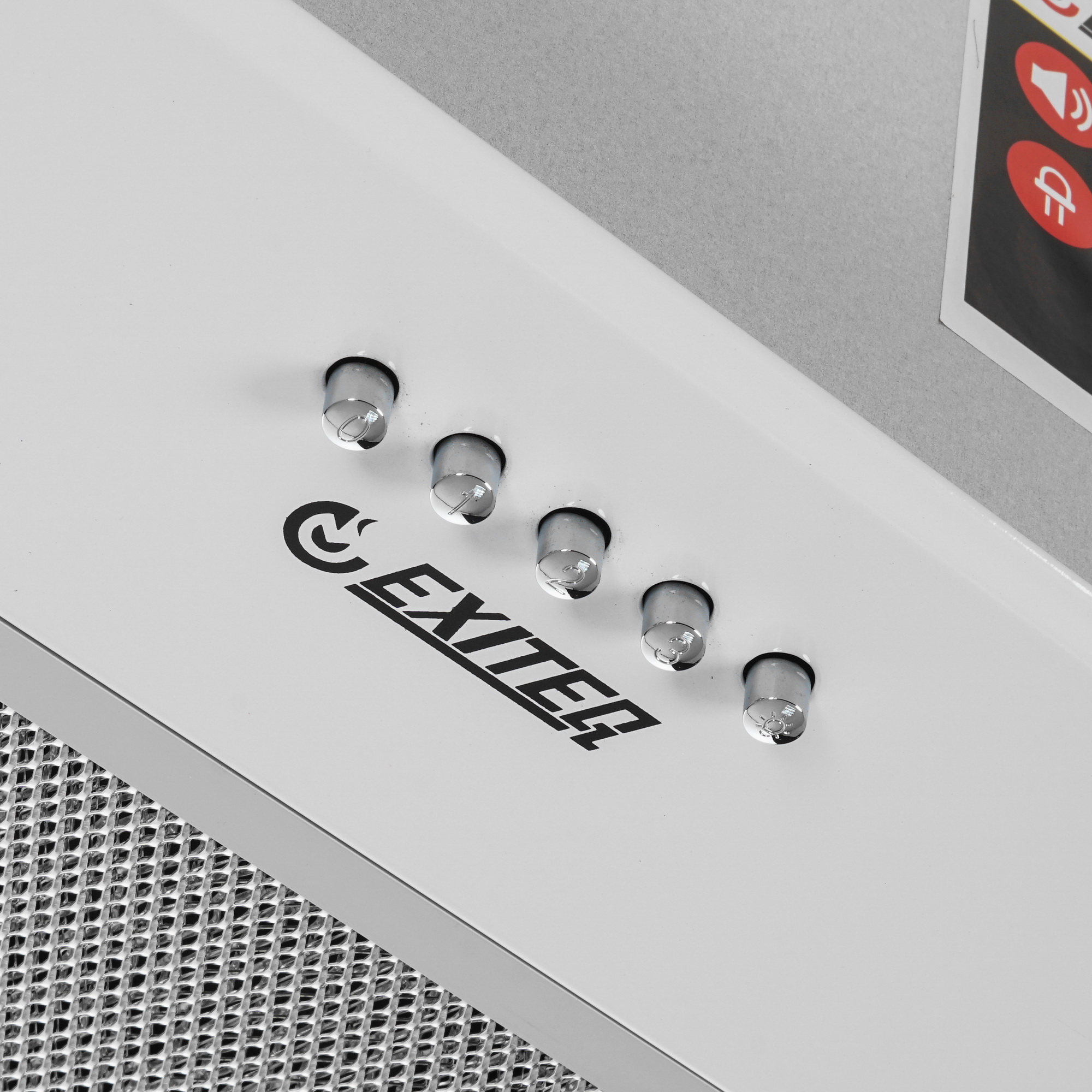 5352269 Вытяжка полновстраиваемая EXITEQ EX-1176 белый STDN-0138961 - Вид №4