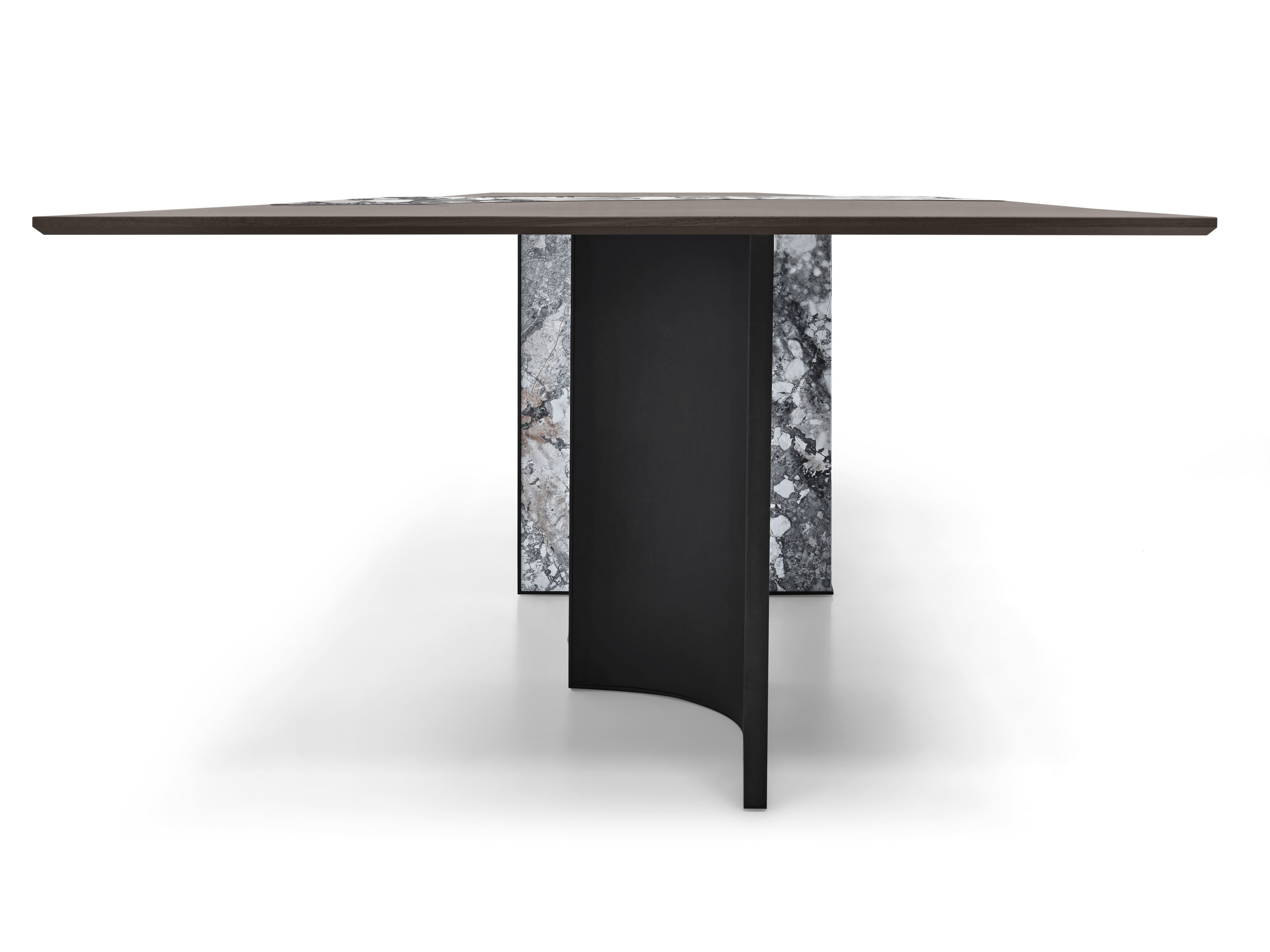 Прямоугольный обеденный стол из мрамора и дерева Arketipo MILLENNIUM ARCH-00151183 - Вид №1