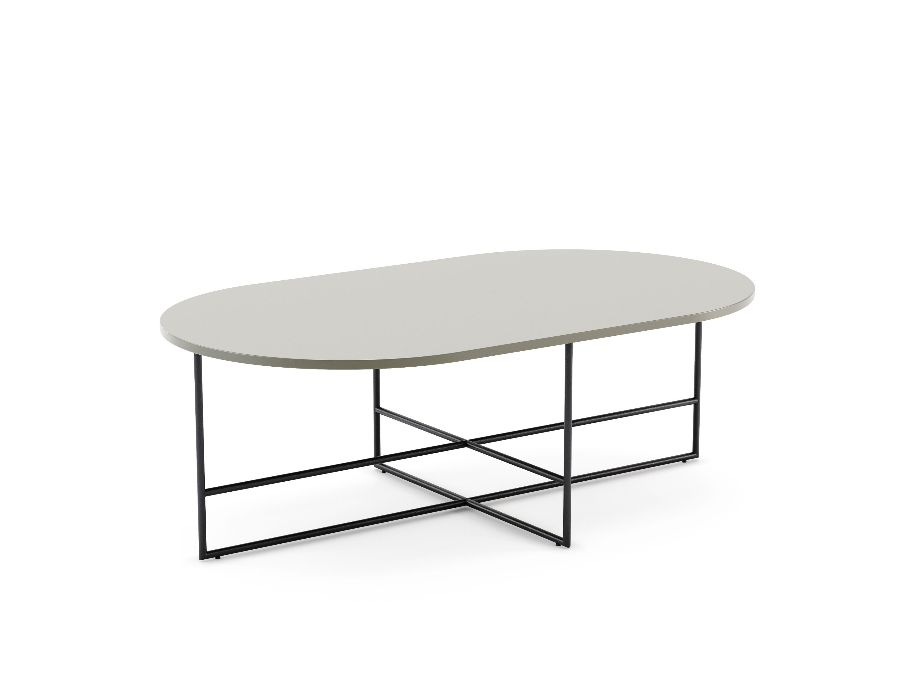 Эвкалипт овальный низкий журнальный столик Domkapa INSIDE ARCH-00052139