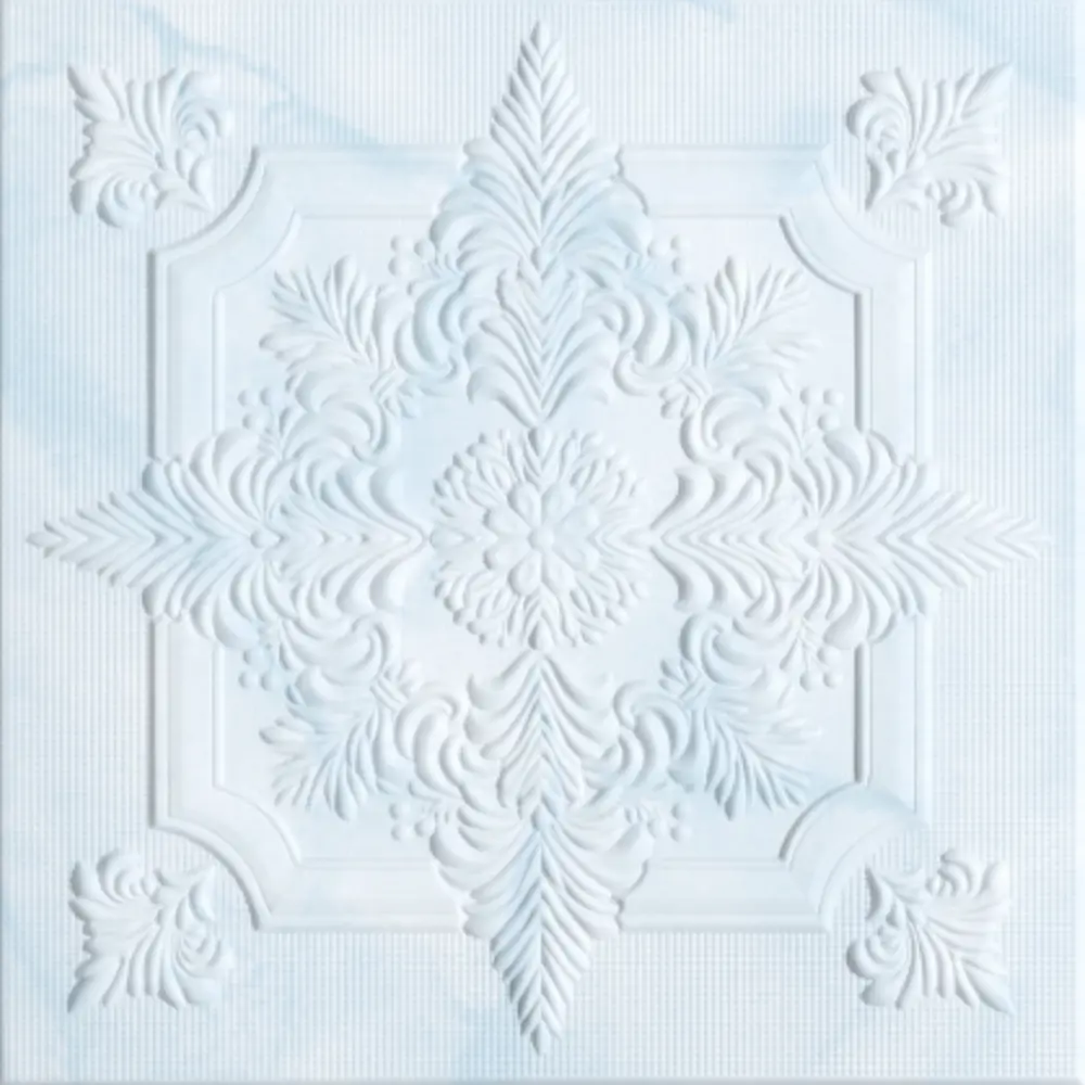 Плита потолочная Solid С2056 голубая 50x50 см 2 м2 STLM-2021485