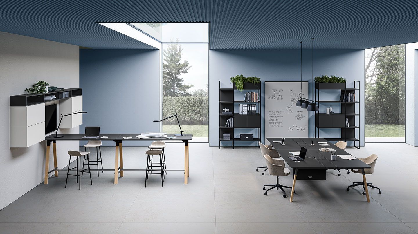 Стол / Стол для совещаний с меламиновой столешницей About Office Funny ARCH-00000830 - Вид №11