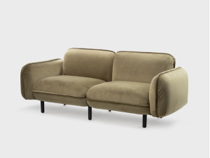 2-местный бархатный диван